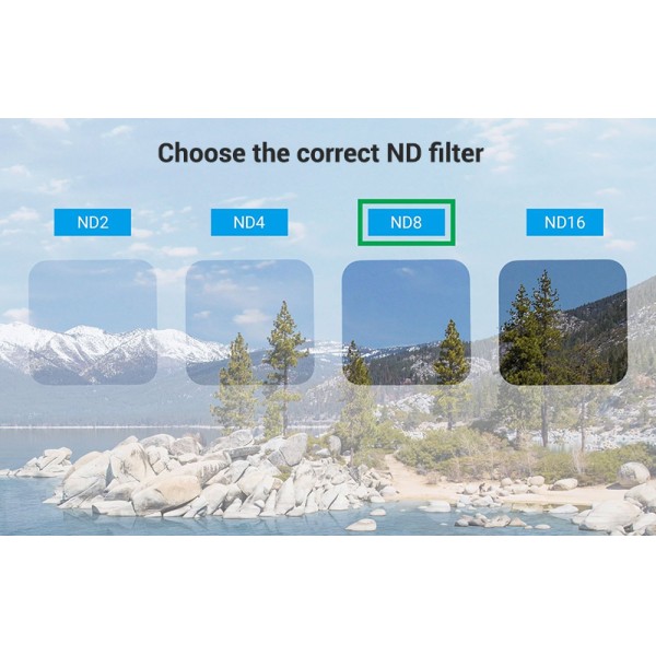 100x100mm ND Lens Filter ND8 Camera ND Filter With 3 Stops Light Reduction And HD Optical Glass