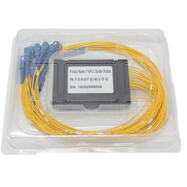 Longitud de onda de funcionamiento amplia óptica del divisor 1x32 del Plc de la fibra G657