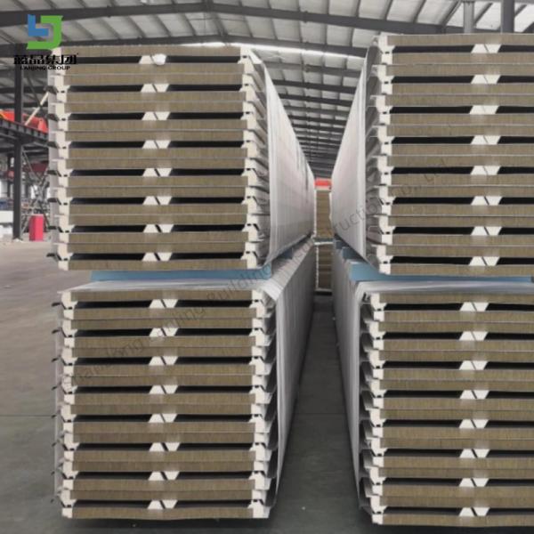 Environmental Economical Custom Wall Insulated Metal Sandwich Panels 50 75 100 150 200mm