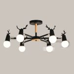 Decoración casera de cristal llevado de la bola de la burbuja de la lámpara minimalista moderna de la esfera