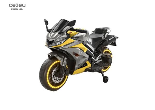 Ride On Electric Bike Toy USB Dual Drive 550 Motor Battery