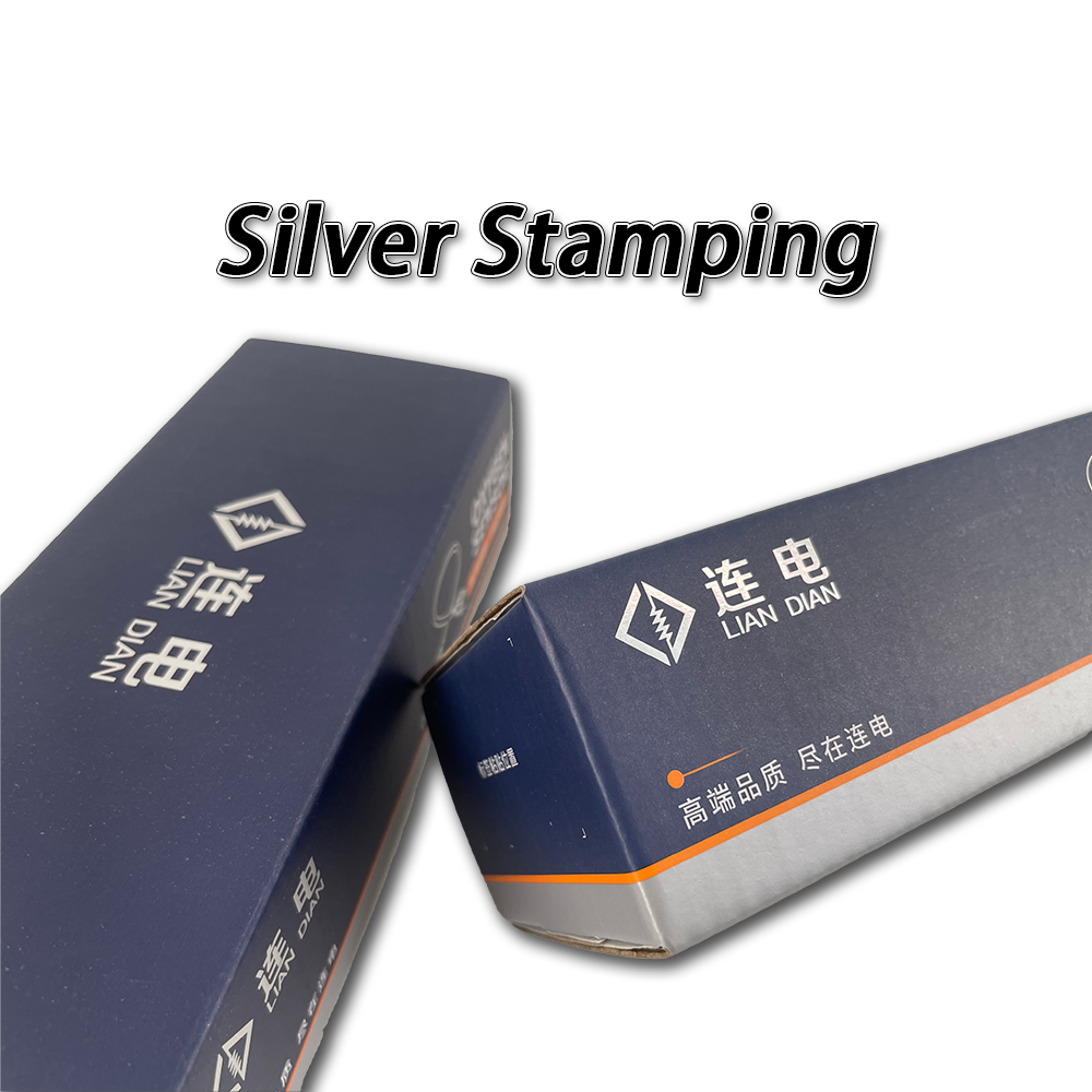 High Quality Custom Auto Spare Parts Cardboard Paper Box Full Color Printing Folder Type with Embossing & Matt Lamination