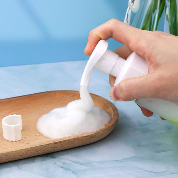 8 Oz Lotion Mousse Pump Bottle OEM Hot Stamping Hand Wash Bottle
