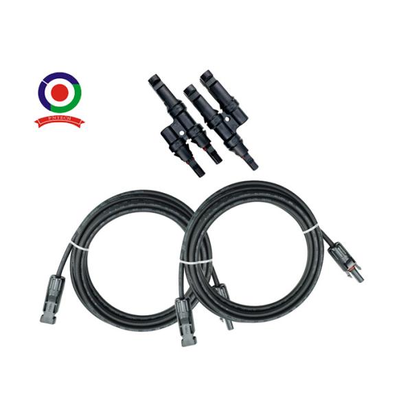 1500vdc抵抗力がある太陽延長ケーブルの日光30フィートの10awgの