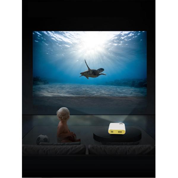 Полный репроектор HD 720P портативный мини LCD поддерживая 4K для домашнего кинотеатра