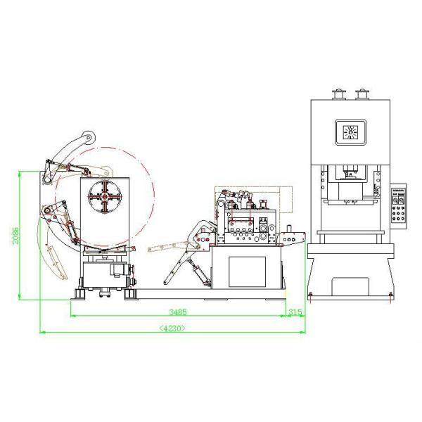 Desenrollamiento activo, hidráulico ampliar 5, 10, 15 toneladas Uncoiler/Decoiler hidráulicos con la anchura 1500m m de la bobina