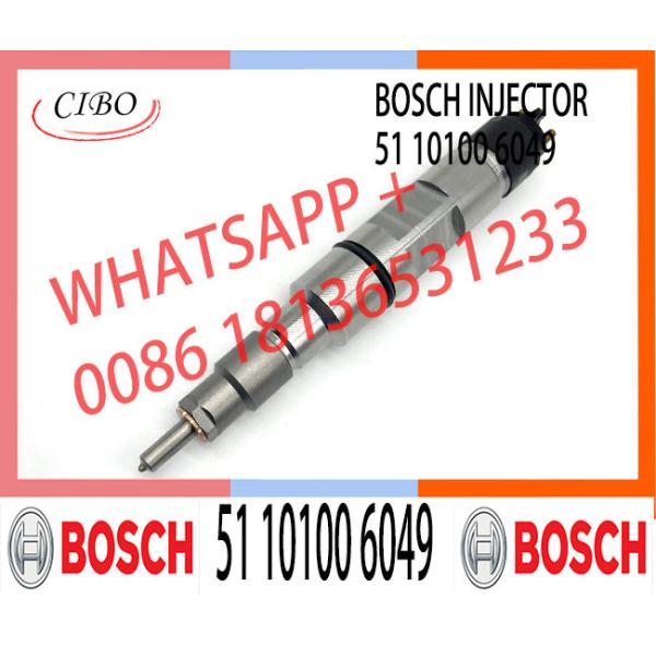 High Quality China Made New 0445120044 1kd diesel fuel injector 0 445 120 044 for OE 51 10100 6049 D 2876 LF12 Diesel En