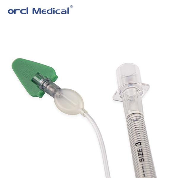 Masque laryngaire PVC jetable sans latex pour les voies aériennes d'anesthésie d'urgence