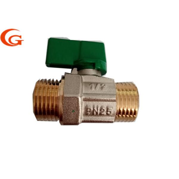 Шариковый клапан круглой гаечной резьбы Nake OEM DN10 латунный