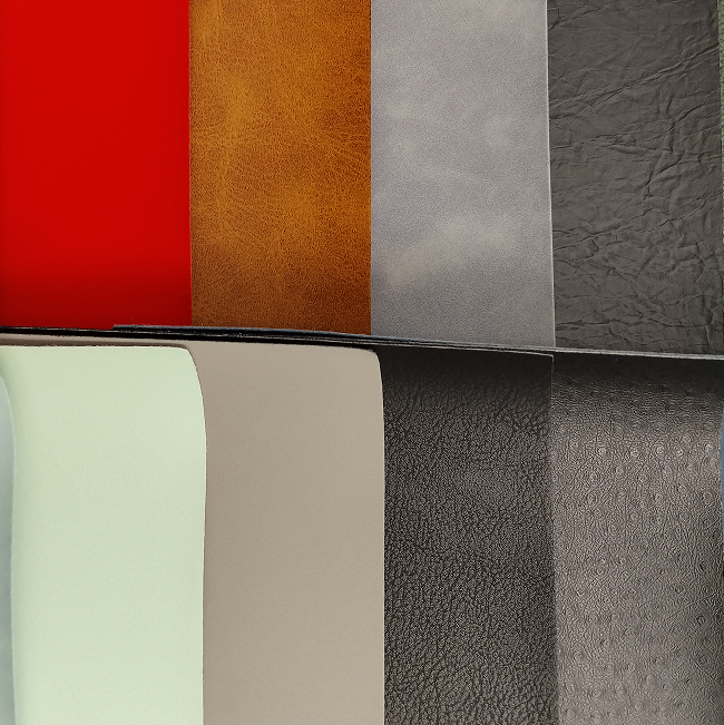 Mixed Styles Original Ecology Waterproof PU Designer Leather Fabric Thermal Leather Fabric for Notebook and Diary Cover