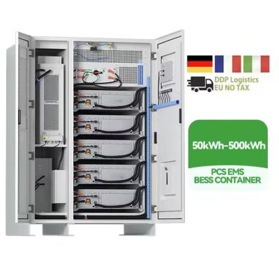 Off Grid 3500kg Liquid Cooling 100KW All-in-One Outdoor Battery System 215KWh ESS