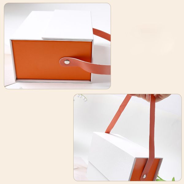 Custom Book-Style Flip-Top Drawer Gift Box – Gold Foil/UV Printed Packaging For Tea & Cosmetics