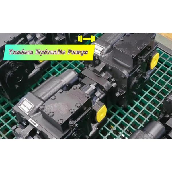 highland hydrostatic transmission 90Ml/R Tandem Hydraulic Pumps Harvesting Machinery Hydrostatic Pump