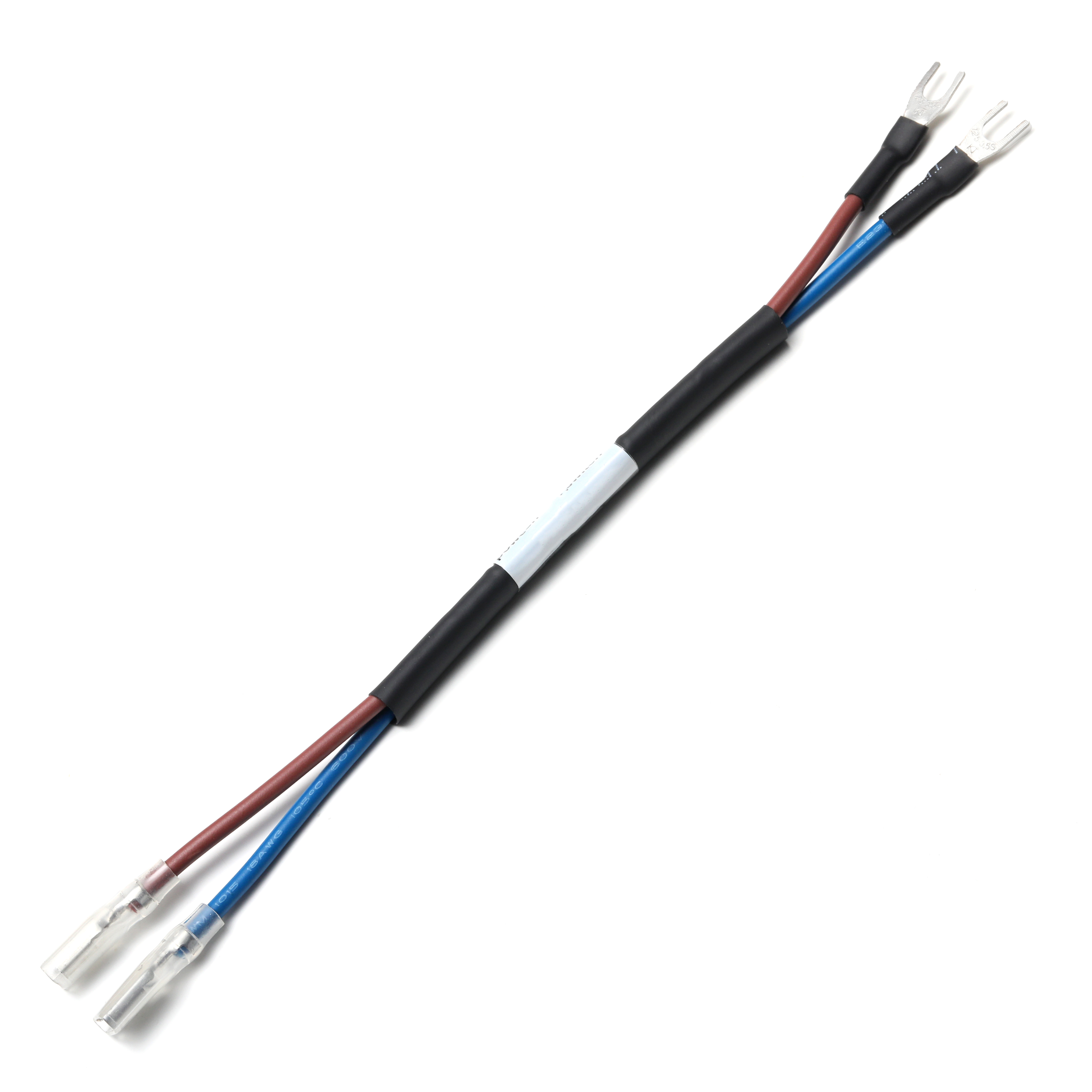 18AWG Internal Power Wiring Harness with Blade and Ring Terminals