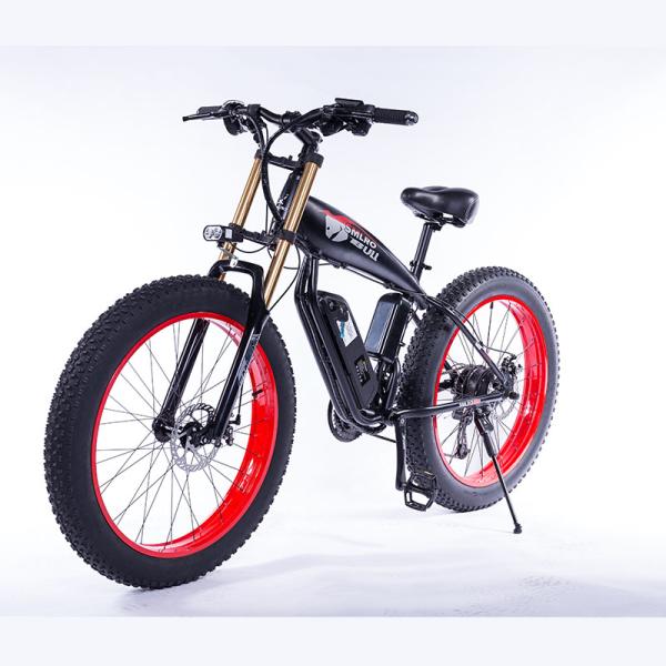 7 Speed 26 Inch Electric Bicycle , Electric City Bike For Adult Removable Battery