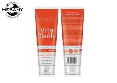Limpador facial dos multi cuidados com a pele da vitamina, lavagem hidratando da cara para o enrugamento/defeito em pele 