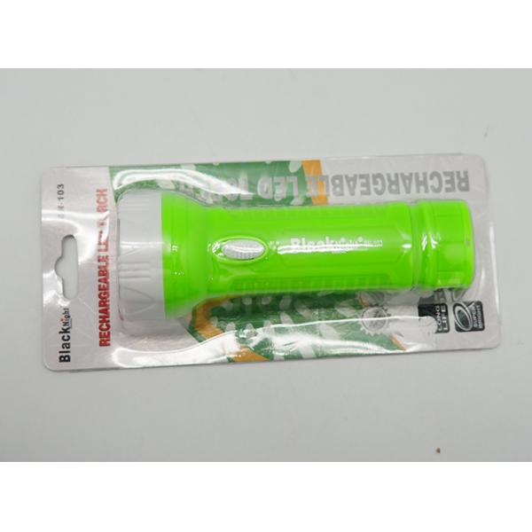 BN-103 Simple Classic Rechargeable LED Flashlight Torch Light