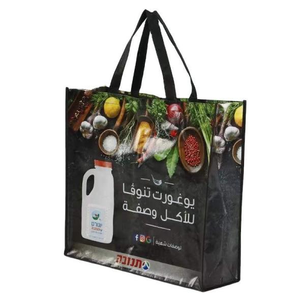 Customized Non Woven Reusable Tote Shopping Bag with Logo Portable Carrier