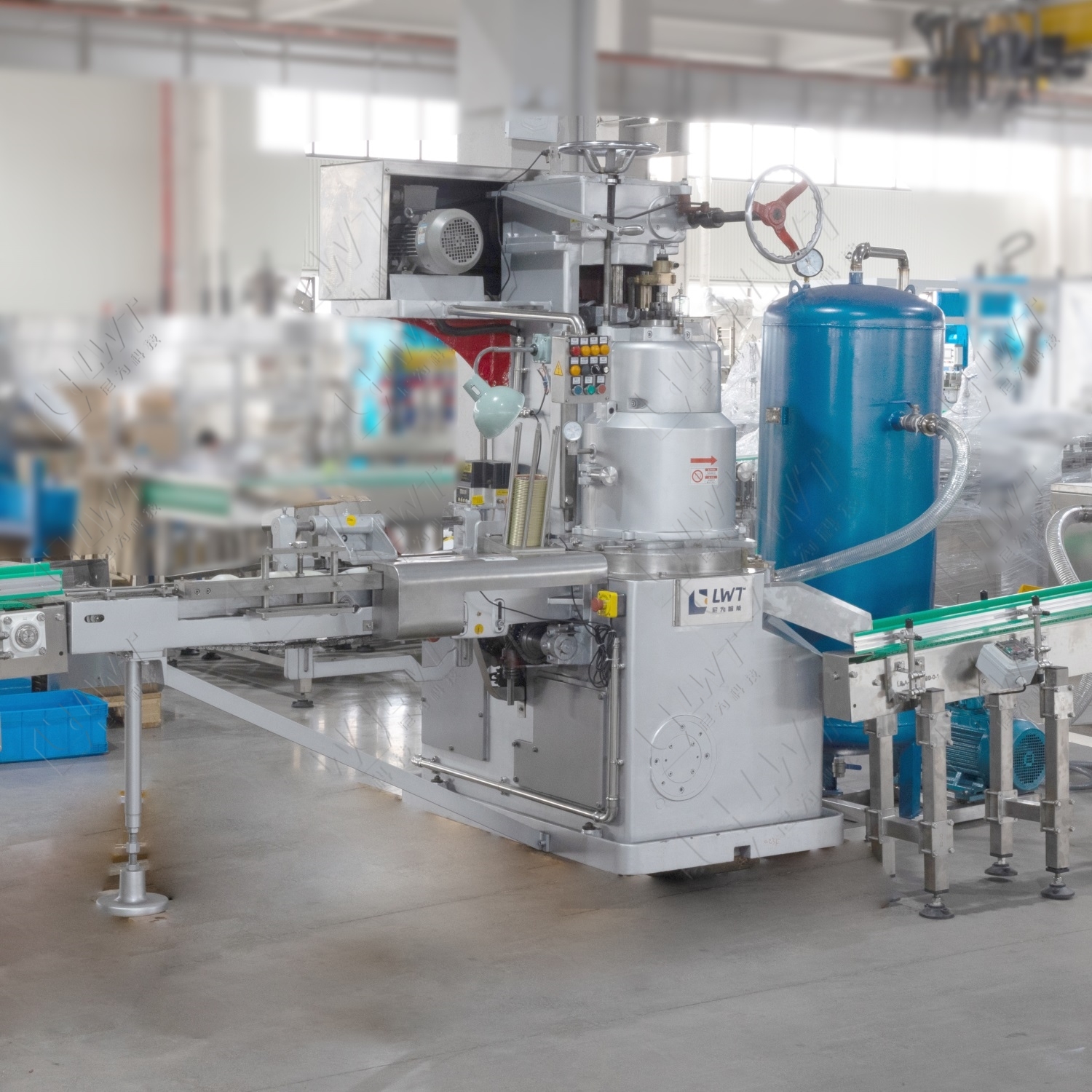 Industrial Fully Automatic Sardine Canning Production Line 200 CPM SUS304 Stainless Steel Modular Design