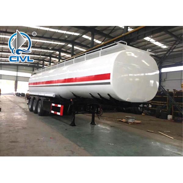 3 Axle Fuel Tanker Semi Trailer Trucks 45000 Liters 50000 Liters 60000 Liters