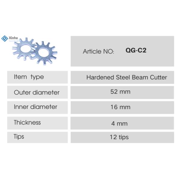Concrete Scarifier Accessories Drum Assembly TCT Cutter For TFP200 Floor Planer