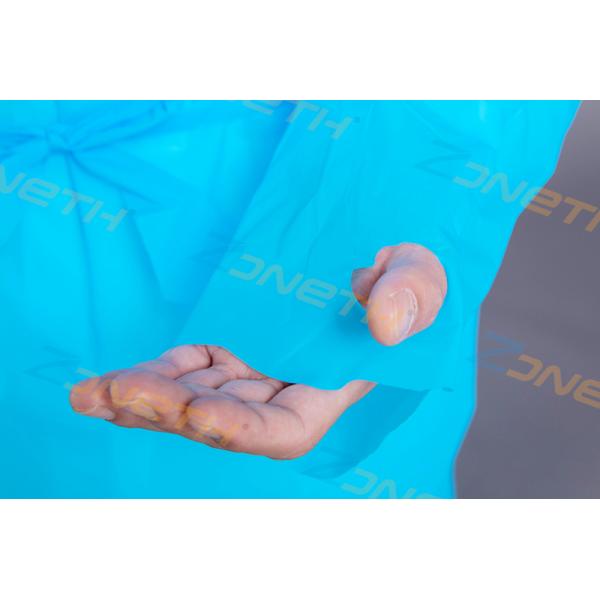 Ultrasonic Waterproof 35gsm Disposable Gowns For Patients