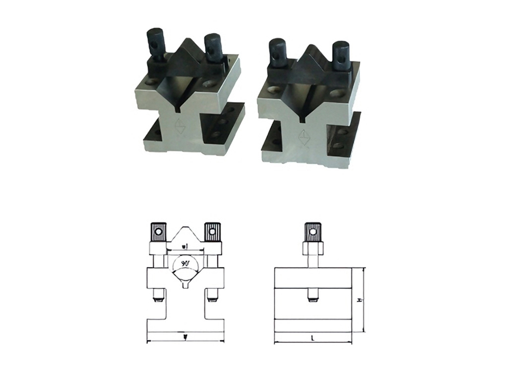 High Accuracy 0.005mm High Stability V Blocks Jigs Fixtures for Mechanical Design Machining Workpiece Alignment & Inspection