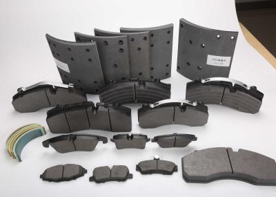 Truck And Bus Drum Brake Linings 0.35~0.45 Friction Coefficient Customized Packaging