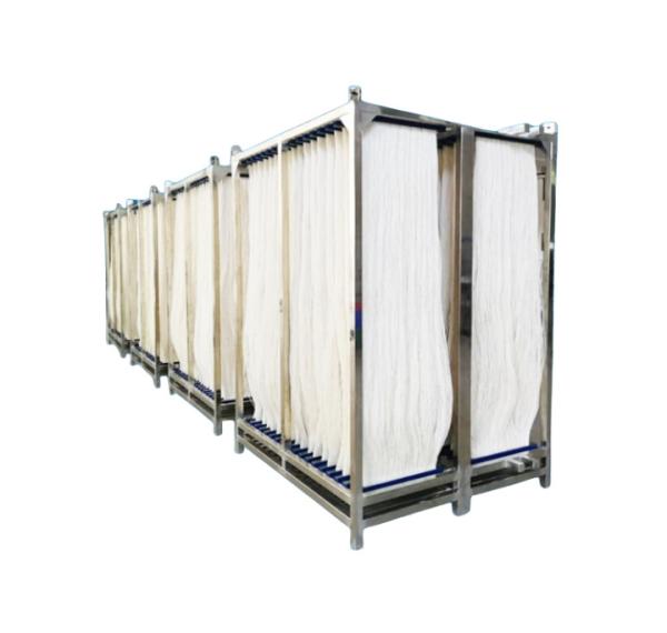 Biorreator de membrana PVDF MBR Resistente a produtos químicos para filtragem de água sustentável