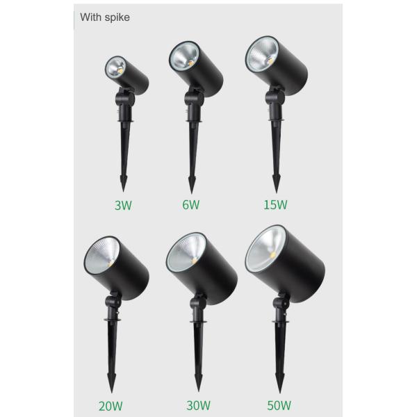 IP65 Outdoor adjustable garden lights &exterior IP65 spike spot light/ LED lawn light with spike for park
