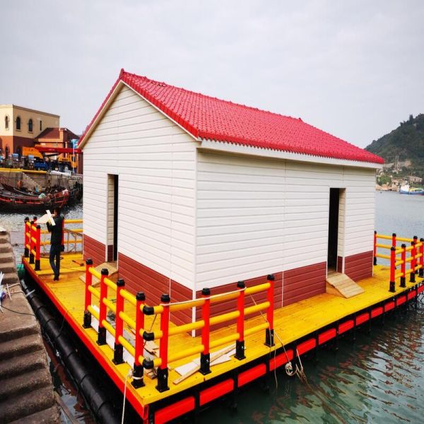 Stable Floating Dock Platform Water Leisure Entertainment Platform