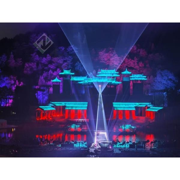 Nightclubs Laser Engineering Lighting Aluminum Alloy Housing Material with Fan Cooling Technology and Design