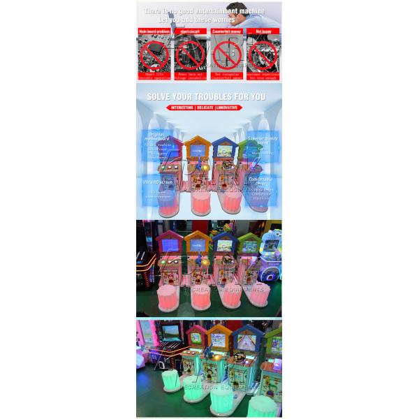 Small House Series hot sale  for kids arcade games machines coin pusher machine for sale