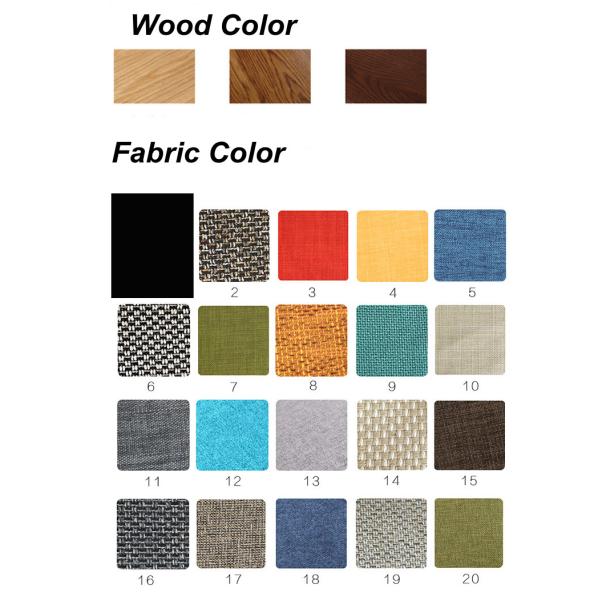 El cuero de la PU tapizó la cena de las piernas de madera ligeras Sofa Design de las sillas