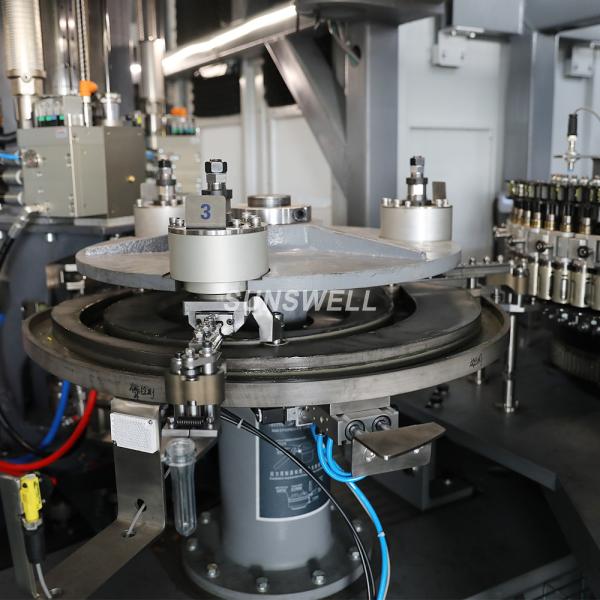 Máquina del moldeo por insuflación de aire comprimido del estiramiento botella del ANIMAL DOMÉSTICO de 320 milímetros automática