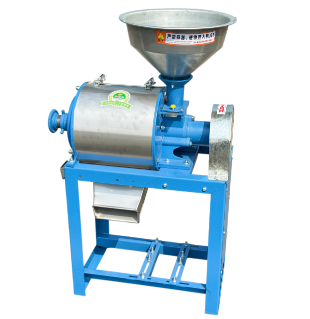 Precision Flour Mill Grinder Machine With 120kg/H Capacity Rust Free For Bakeries