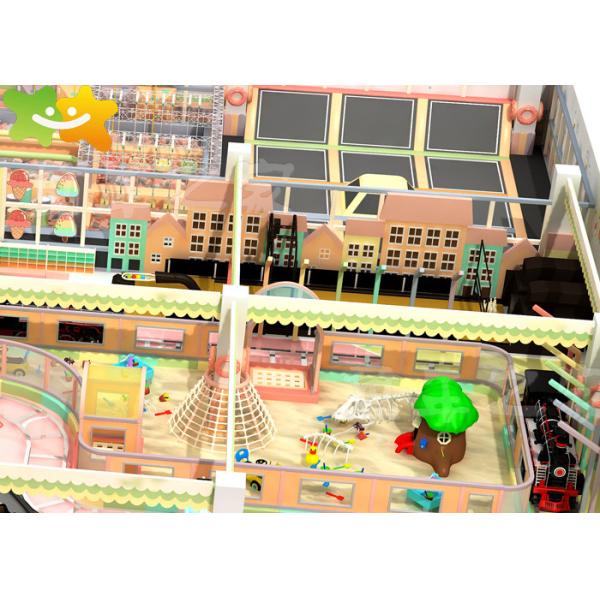 3-12 Years Old Kids Indoor Playground Equipment High Altitude Challenge