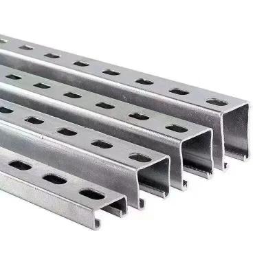 Anti Rust SS Stainless Steel Unistrut Channel Polished 515MPa Tensile Strength