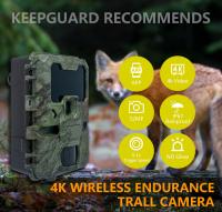 WIFI trail Camera KW866 imperméable à l'eau IP67 OEM/ODM jusqu'à 512 Go Cartes de mémoire SD 32MP 4K