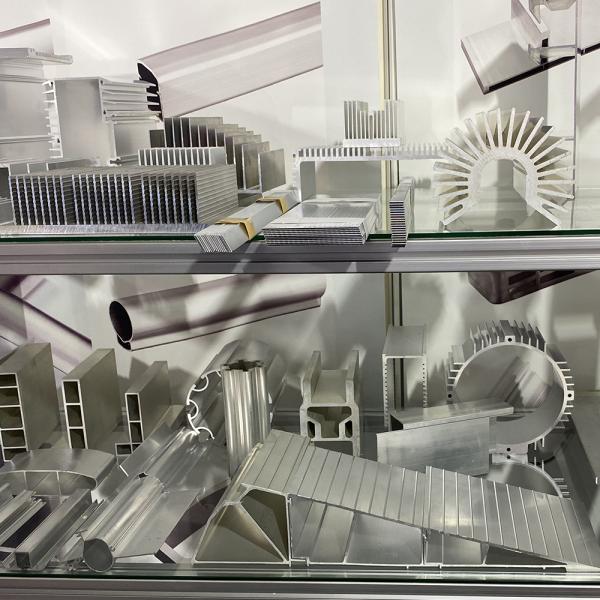 OEM Aluminum Extrusion Profile Led Heat Sink Round Enclosure