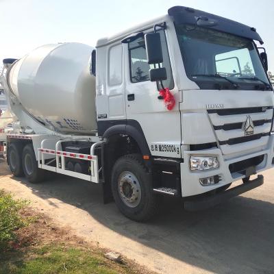 2015-2023 Caminhão de mistura de concreto usado Combustível diesel Caminhão de mistura de concreto em segunda mão