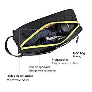 Bike Handlebar Bag, Multifunctional Mountain Bike Crossbar Front Bag Road Bike Basket Bicycle Frame Bag Waist