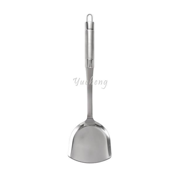 Stianless steel Slotted skimmer soup scoop for kitchen  cooking tool