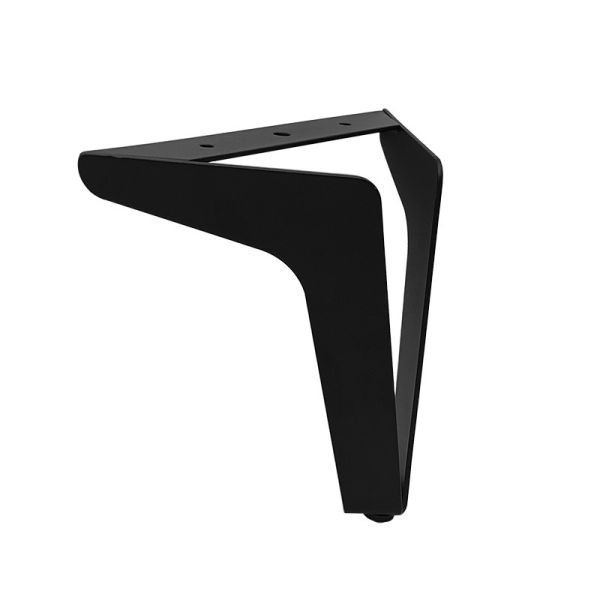 Customizable Size V-shaped Hot Metal Furniture Black Gold Sofa Coffee Table Legs Furniture Accessories