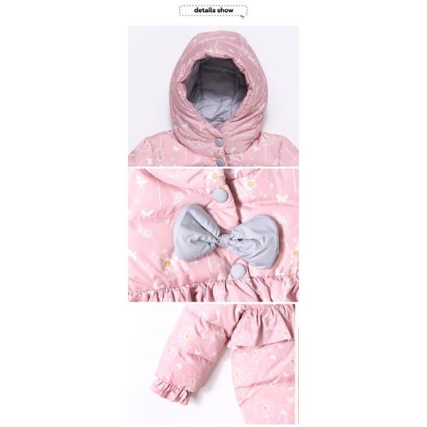 Kids Clothes Safety High Quality Outdoor Girls Long Coat Hot Fashion Winter Thick Duck Down Jacket