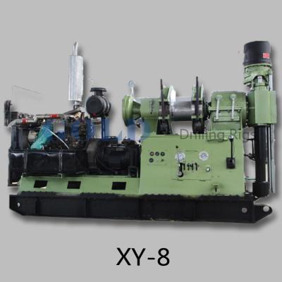 Wire line core drilling rig XY-8, large diameter core drilling rig original drilling rig manufacturers