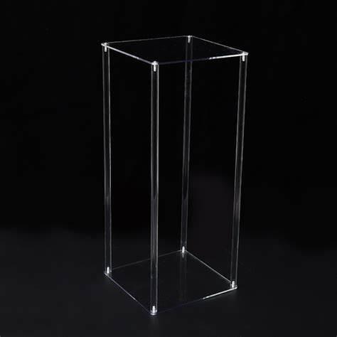 Custom Perspex Acrylic Flower Pedestal Stand Display 80cm