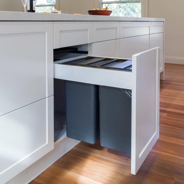 Modern Modular Lacquer Pantry Kitchen Cabinet White Shaker Style