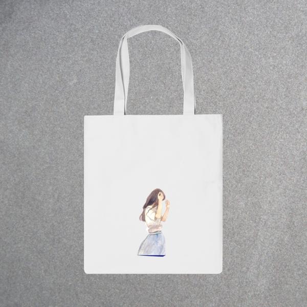 Canvas bag for Women's single-shoulder Handbag Environmental Shopping Bag