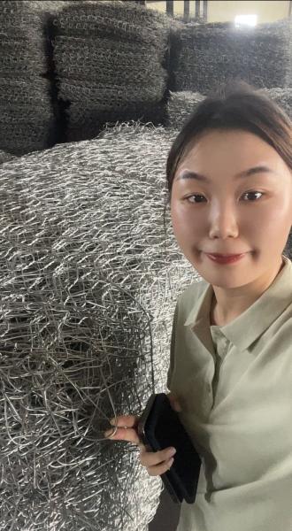 Double Twist Gabion Basket 2m X 1m X 1m with 60x80mm Aperture and Ten Years Warranty for Retaining Walls